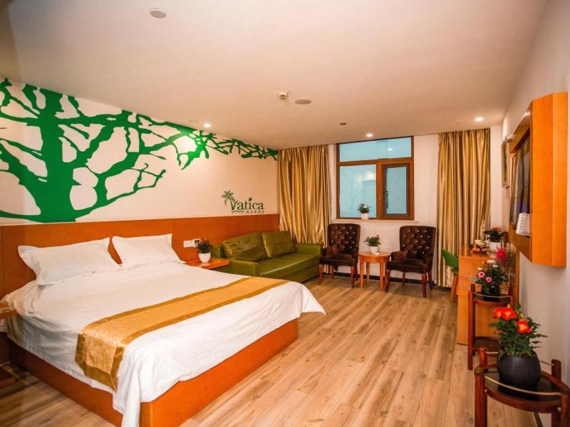 Vatica Shangdong Zaozhuang Tengzhou Railway Station Hotel Esterno foto