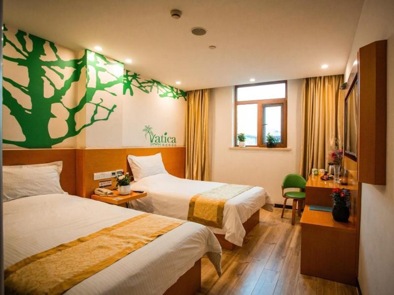 Vatica Shangdong Zaozhuang Tengzhou Railway Station Hotel Esterno foto