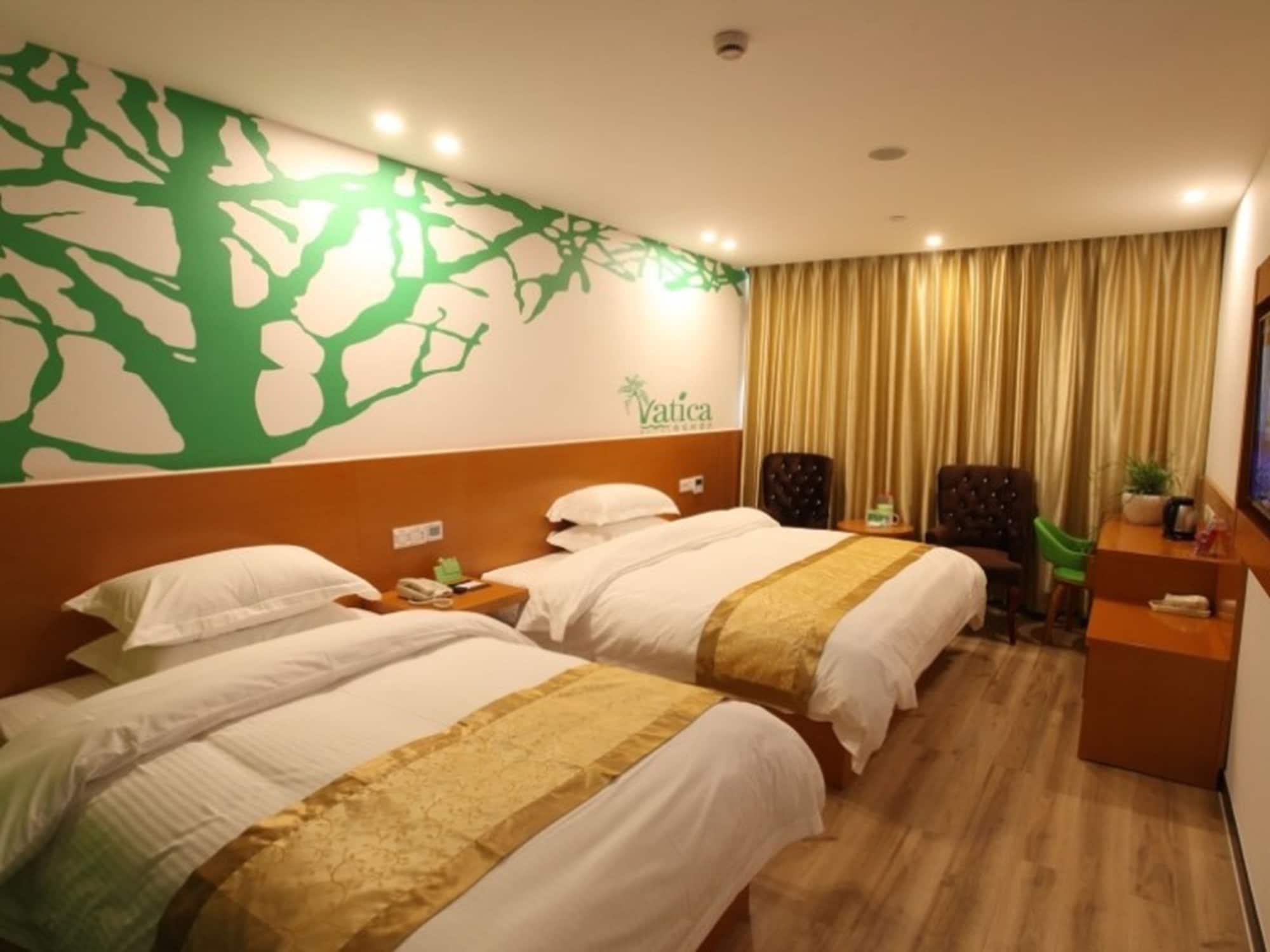 Vatica Shangdong Zaozhuang Tengzhou Railway Station Hotel Esterno foto